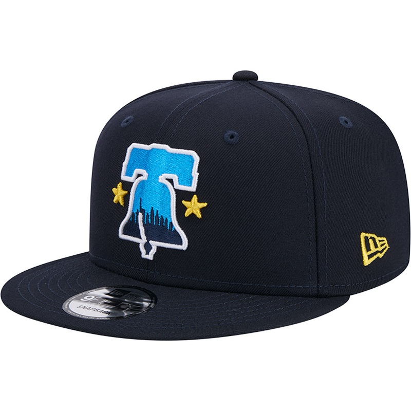 MLB Philadelphia Phillies New Era City Connect 9FIFTY Snapback Hat – Navy