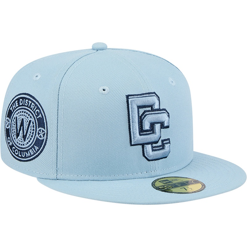 MLB Washington Nationals New Era 2025 City Connect Fan Pack 59FIFTY Fitted Hat – Blue