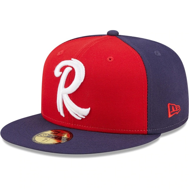 New Era Reading Phillies Red Authentic Collection 59FIFTY Fitted Hat
