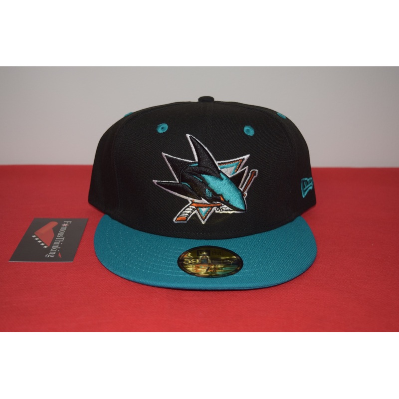 NHL New Era San Jose Sharks Teal Fitted 59Fifty