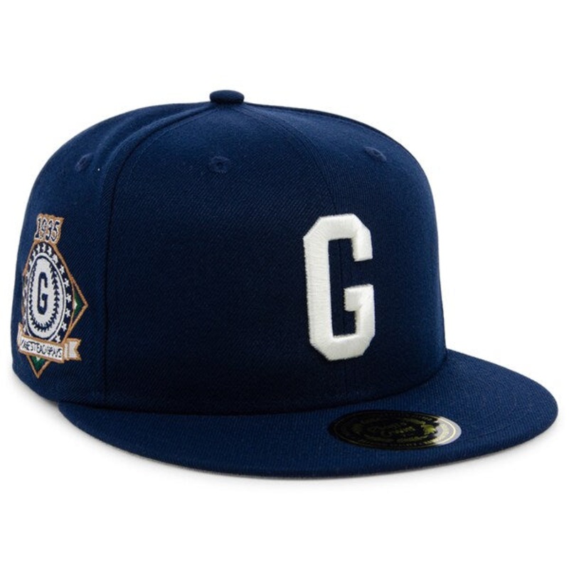 Rings & Crwns  Homestead Grays Team Fitted Hat – Navy