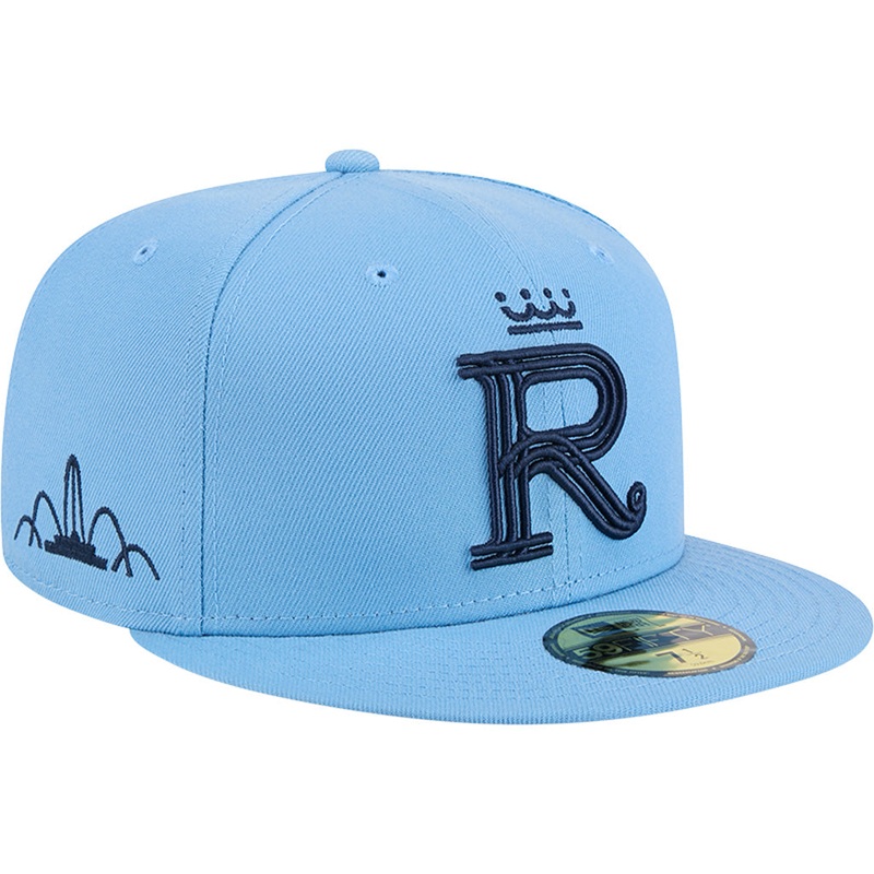 MLB Kansas City Royals New Era City Connect Fan Pack 59FIFTY Fitted Hat – Blue