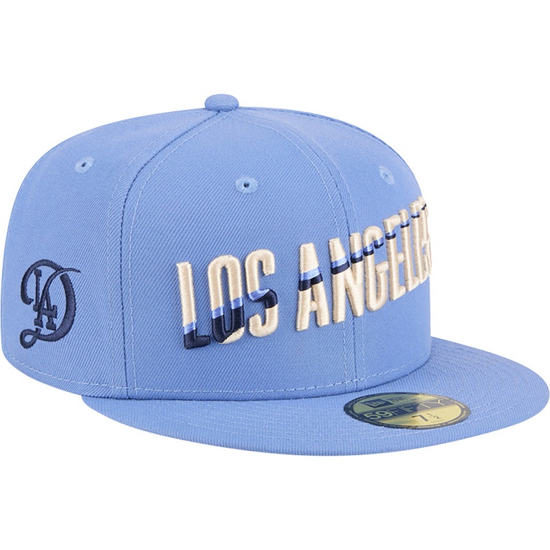 MLB Los Angeles Dodgers New Era City Connect Fan Pack 59FIFTY Fitted Hat – Blue