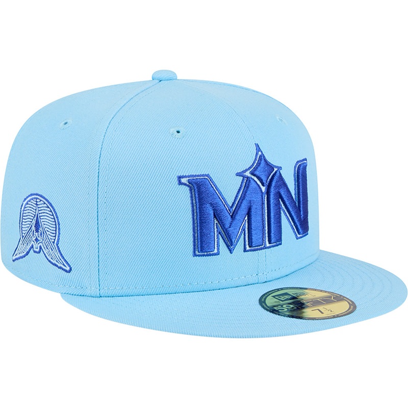 MLB Minnesota Twins New Era City Connect Fan Pack 59FIFTY Fitted Hat – Blue