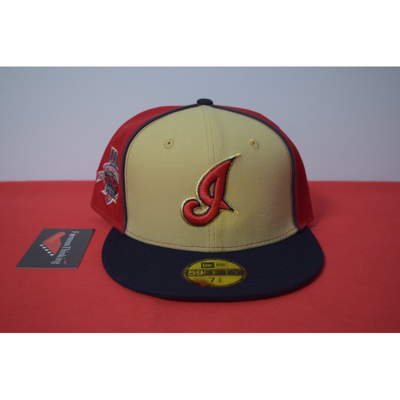 MLB New Era Cleveland Indians I Two Tone Panel Fitted 59Fifty