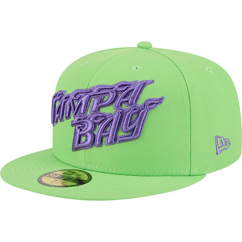 MLB Tampa Bay Rays New Era City Connect Fan Pack 59FIFTY Fitted Hat – Green