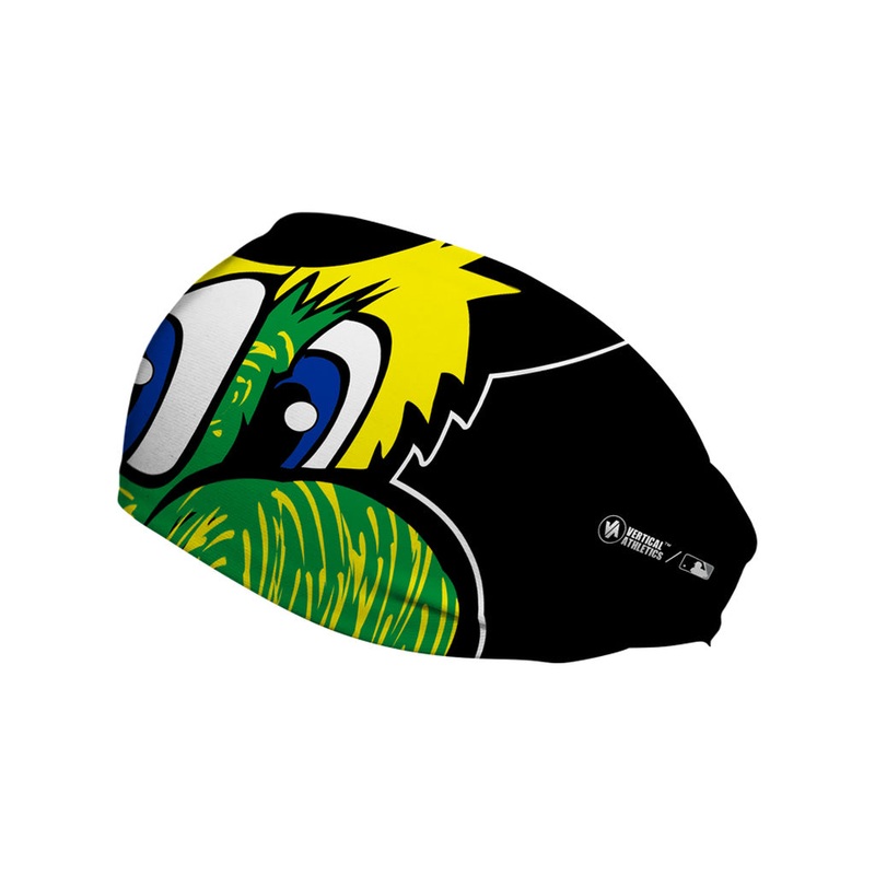 MLB Chicago White Sox Vertical Athletics Mascot Stare Headband – Black