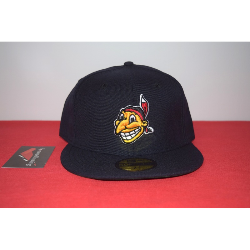 MLB New Era Cleveland Indians Retro Chief Wahoo Fitted 59Fifty