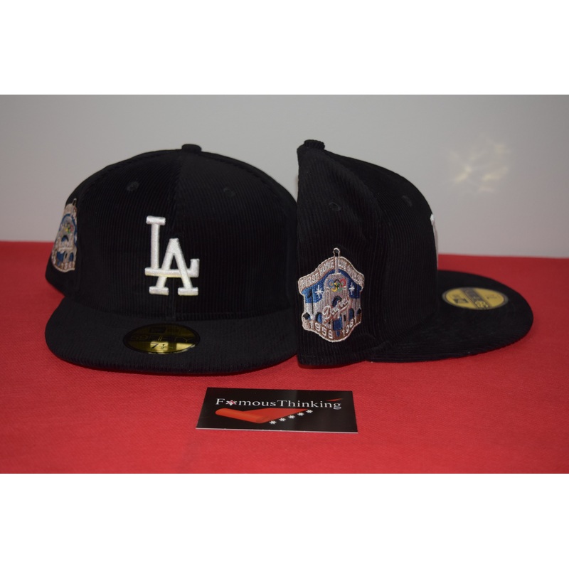 MLB New Era Los Angeles Dodgers Corduroy Olympic Patch Fitted 59Fifty