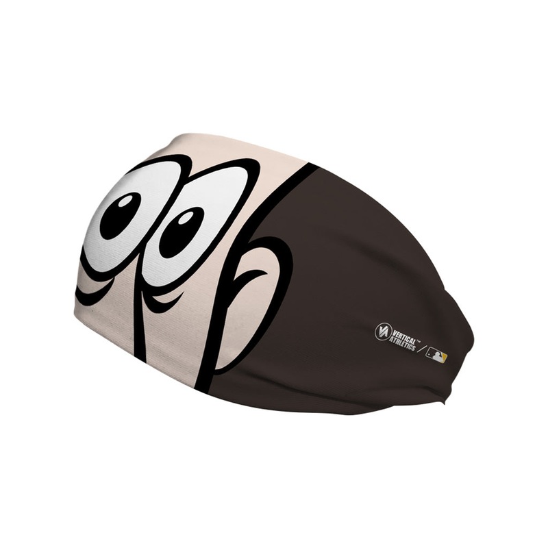 MLB San Diego Padres Vertical Athletics Mascot Stare Headband – Brown