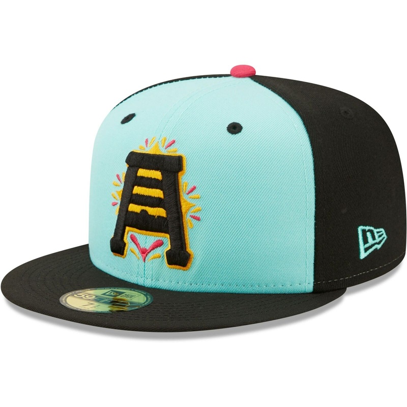 New Era Aqua Abejas de Salt Lake Copa De La Diversion 59FIFTY Fitted Hat