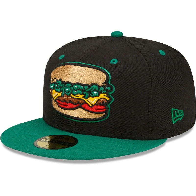 New Era Black/Green Albuquerque Isotopes Theme Night 59FIFTY Fitted Hat