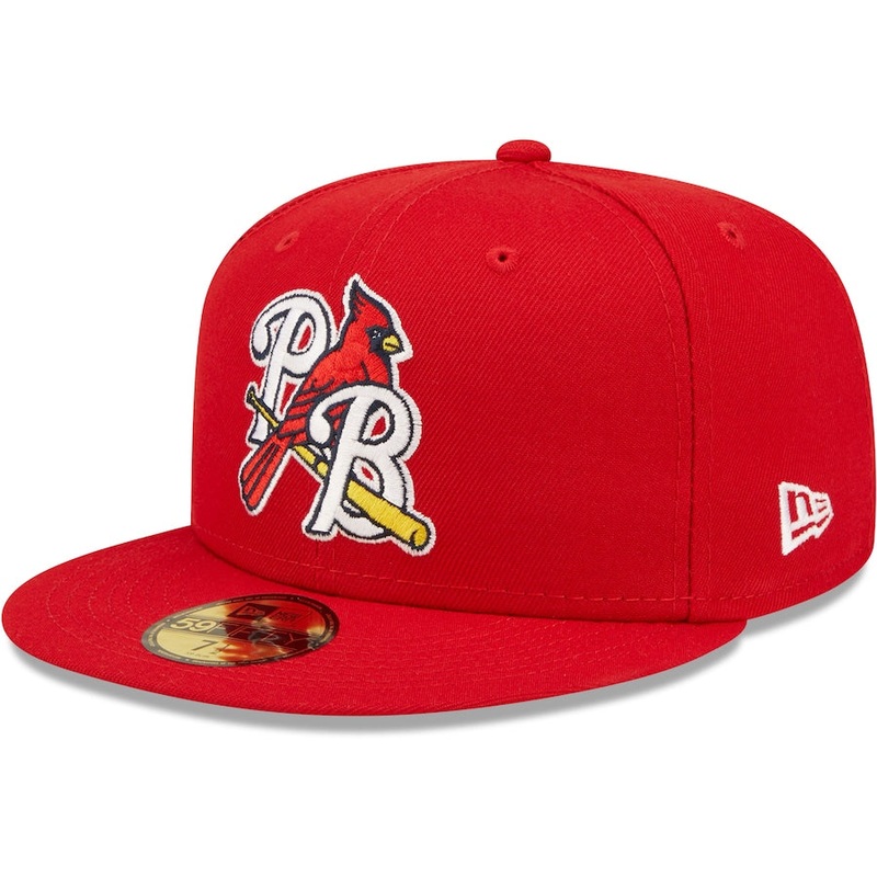 New Era Palm Beach Cardinals Red Authentic Collection Team Home 59FIFTY Fitted Hat