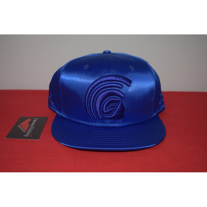 Fitted Hawaii New Era H Script Blue Satin Snapback 9Fifty