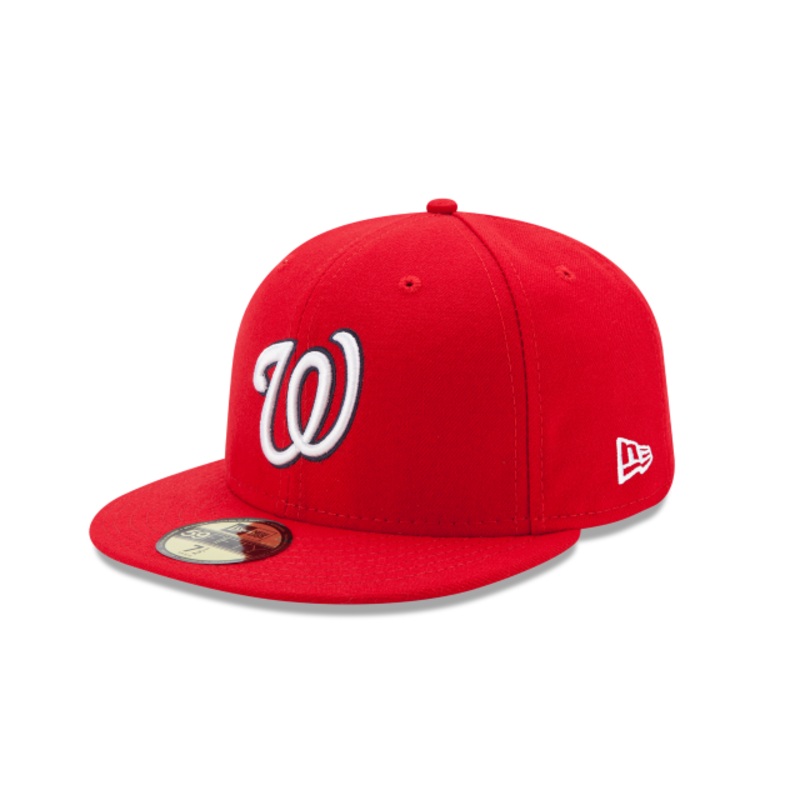 New Era 59FIFTY Washington Nationals Game Authentic Collection On-Field Fitted Hat
