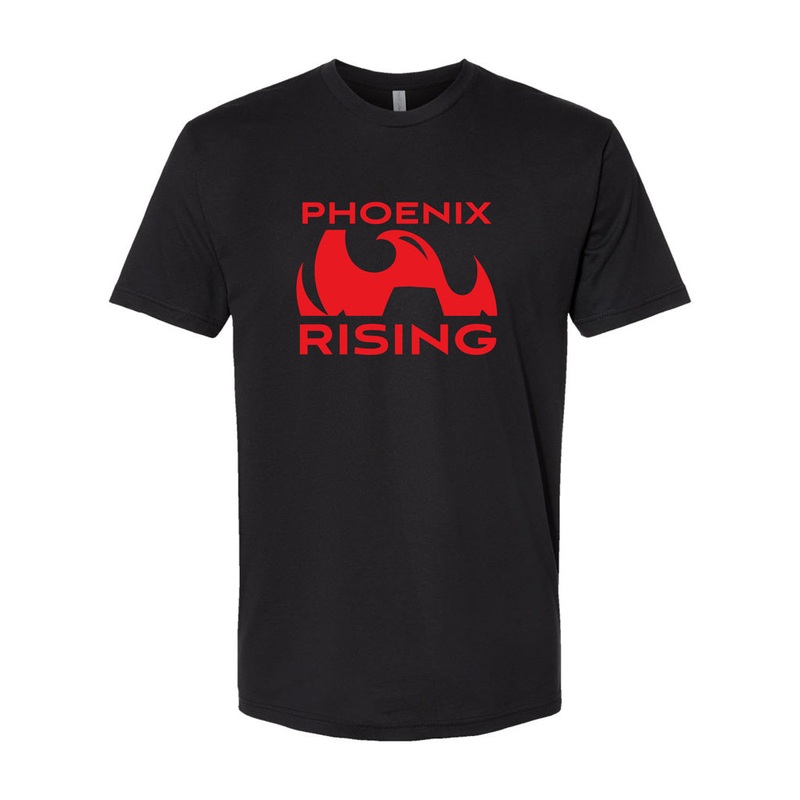 Phoenix Rising Select Logo Split T-Shirt – Black