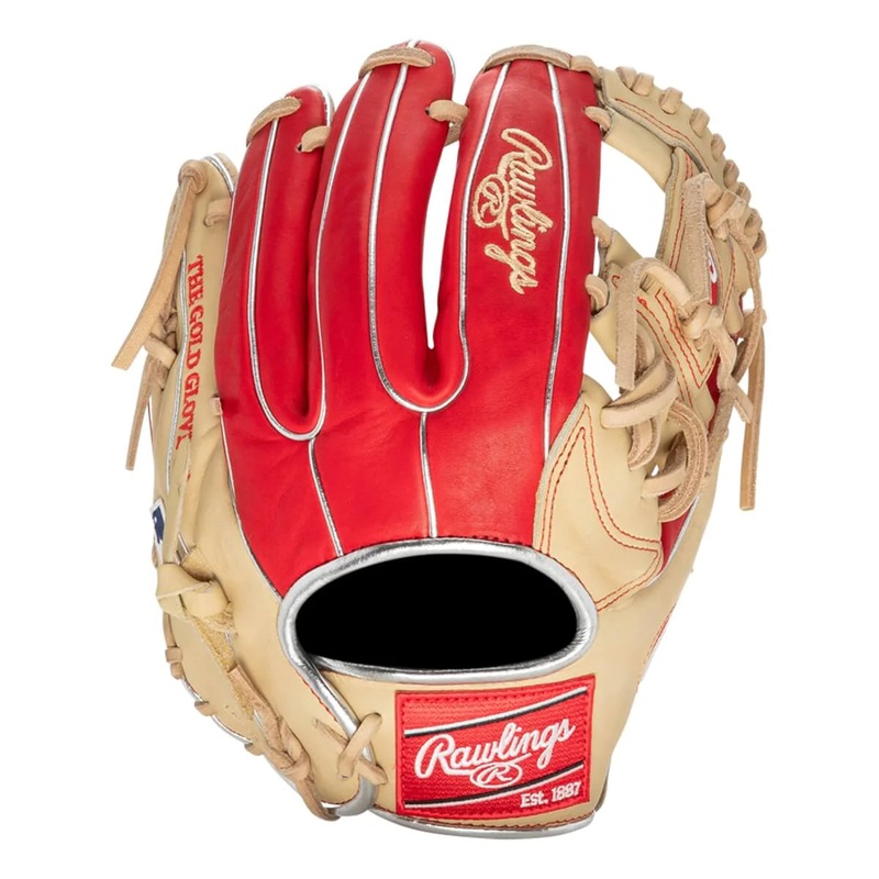 Rawlings Heart of the Hide 11.5-inch Glove Blonde/Red – (PROR934-2CS)