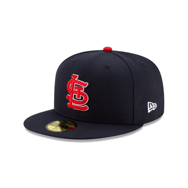 St. Louis Cardinals New Era Navy Alternate Authentic Collection On-Field 59FIFTY Fitted Hat