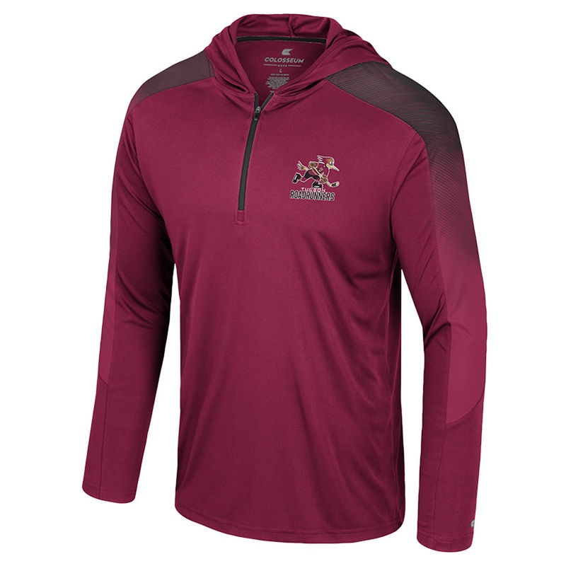 Tucson Roadrunners Colosseum Quantum Hooded 1/4 Zip Pullover – Red