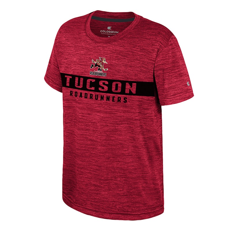 Tucson Roadrunners Youth Colosseum Cumulus T-Shirt – Red