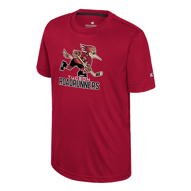 Tucson Roadrunners Youth Colosseum Ripple T-Shirt – Red
