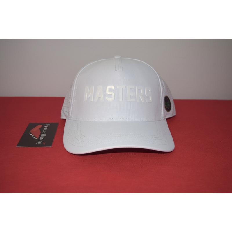 Masters Berckmans 1934 White Plate Snapback Hat