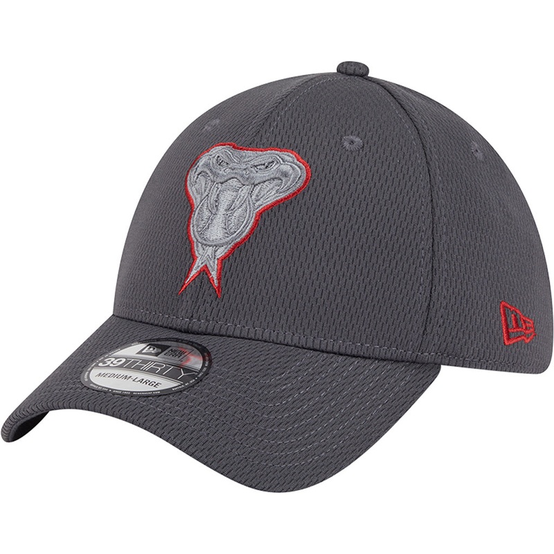MLB Arizona Diamondbacks New Era Tonal Graphite 39THIRTY Flex Fit Hat – Graphite