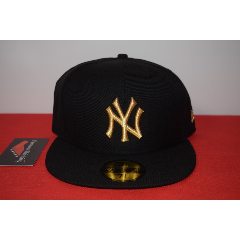 MLB New York Yankees Gold NY UV Fitted 59Fifty