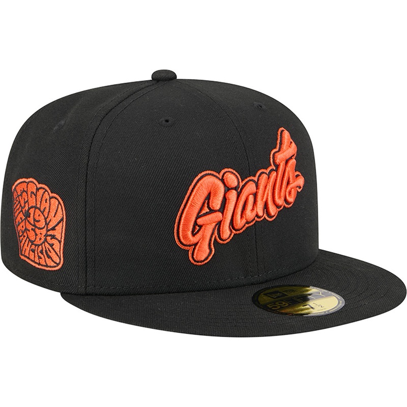 MLB San Francisco Giants New Era 2025 City Connect Fan Pack 59FIFTY Fitted Hat – Black