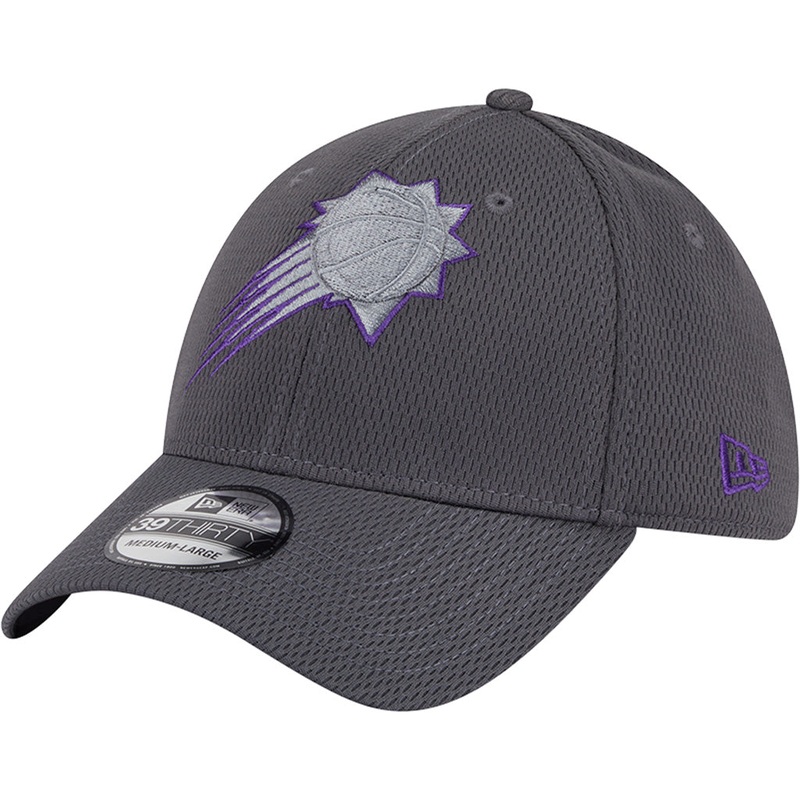 NBA Phoenix Suns New Era Tonal Graphite 39THIRTY Flex Fit Hat – Graphite