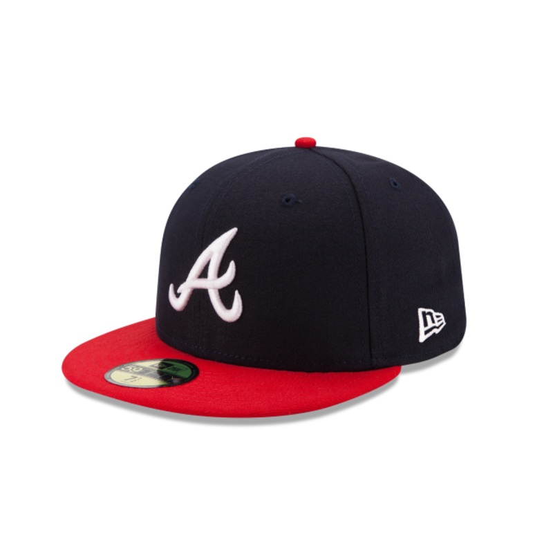 New Era 59FIFTY Atlanta Braves Home Authentic Collection On-Field Hat