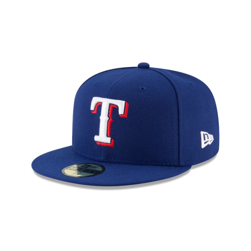 New Era 59FIFTY Texas Rangers Game Authentic Collection On-Field Fitted Hat