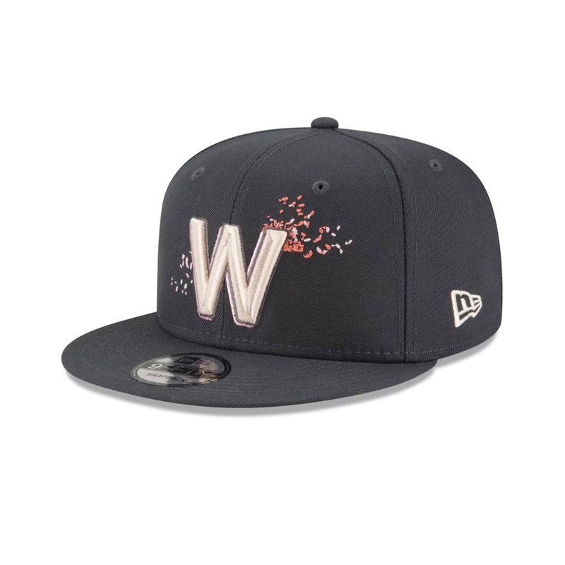 New Era 9FIFTY Washington Nationals City Connect Snapback Hat – Graphite