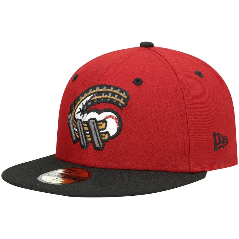 New Era Altoona Curve Red Authentic Collection Team Alternate 59FIFTY Fitted Hat