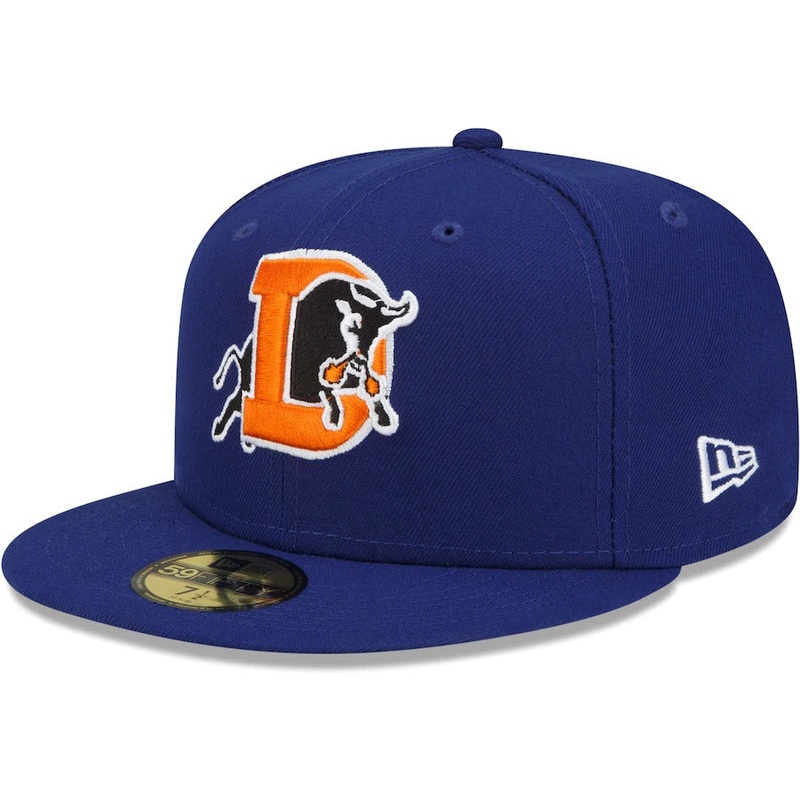 New Era Durham Bulls Royal Authentic Collection Team Home 59FIFTY Fitted Hat
