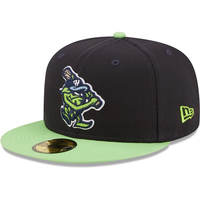 New Era Hillsboro Hops Navy Authentic Collection 59FIFTY Fitted Hat