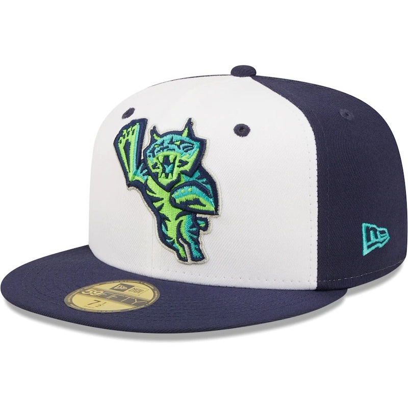 New Era Lynchburg Hillcats Navy Authentic Collection Team 59FIFTY Fitted Hat