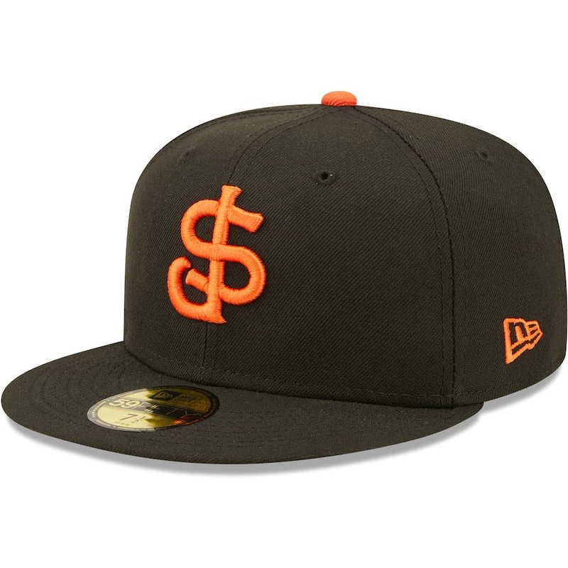 New Era San Jose Giants Black Authentic Collection Team Home 59FIFTY Fitted Hat