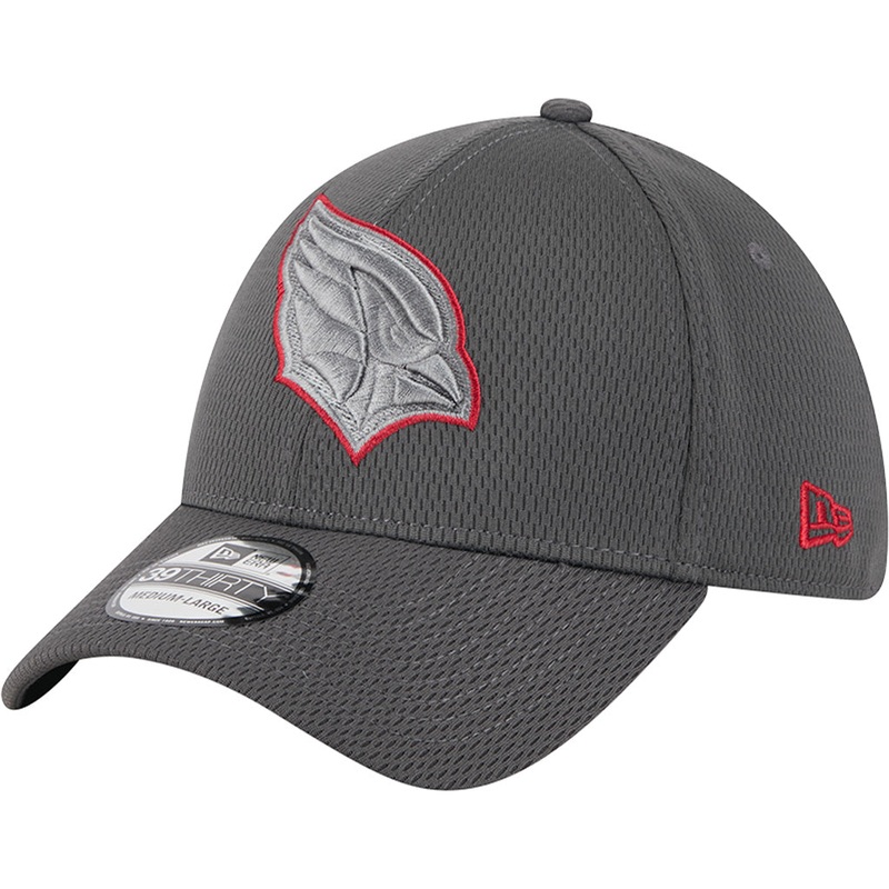NFL Arizona Cardinals New Era Tonal Graphite 39THIRTY Flex Fit Hat – Graphite