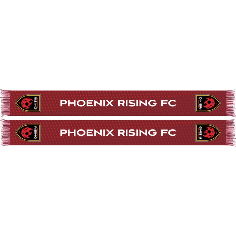 Phoenix Rising Ruffneck 2025 Home Summer Scarf – Red