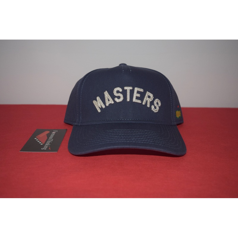 Masters Script Snapback Hat By American Needle