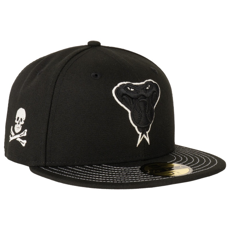 MLB Arizona Diamondbacks New Era Snakehead Jolly Roger 59FIFTY Fitted Hat – Black