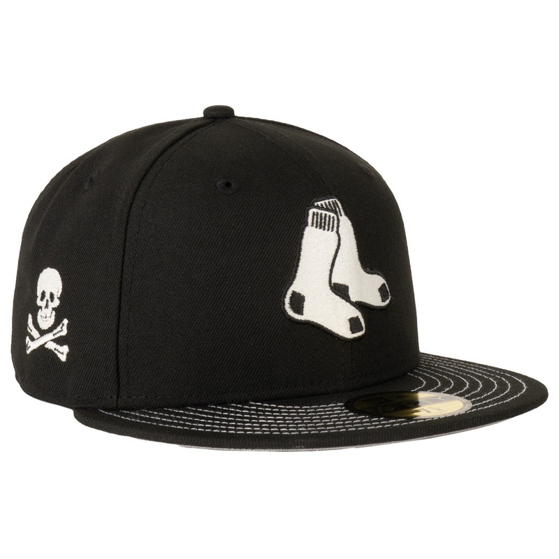 MLB Boston Red Sox New Era Jolly Roger 59FIFTY Fitted Hat – Black