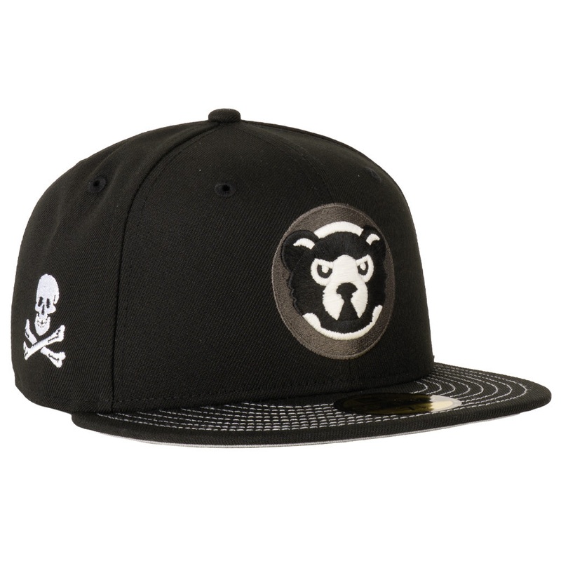 MLB Chicago Cubs New Era Jolly Roger 59FIFTY Fitted Hat – Black