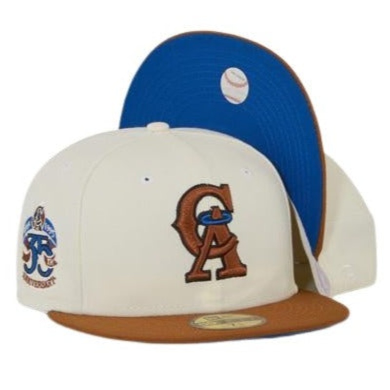 New Era California Angels ‘Milk & Cookies’ 35th Anniversary 59FIFTY Fitted Hat