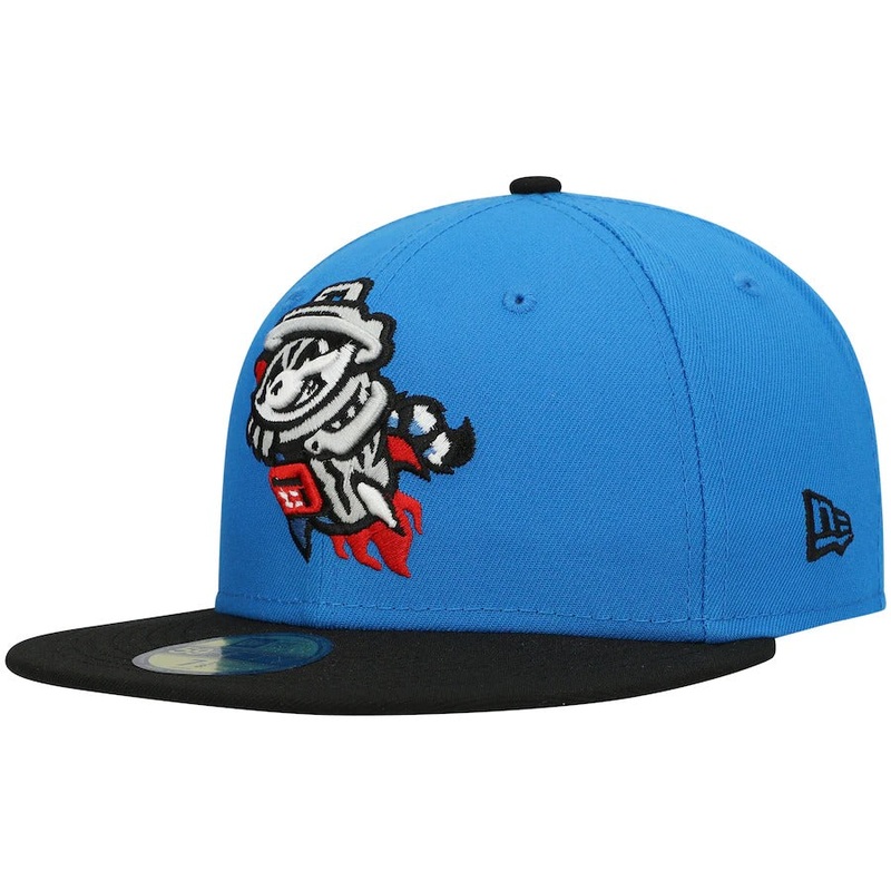 New Era Rocket City Trash Pandas Royal Authentic Collection Team Alternate 59FIFTY Fitted Hat