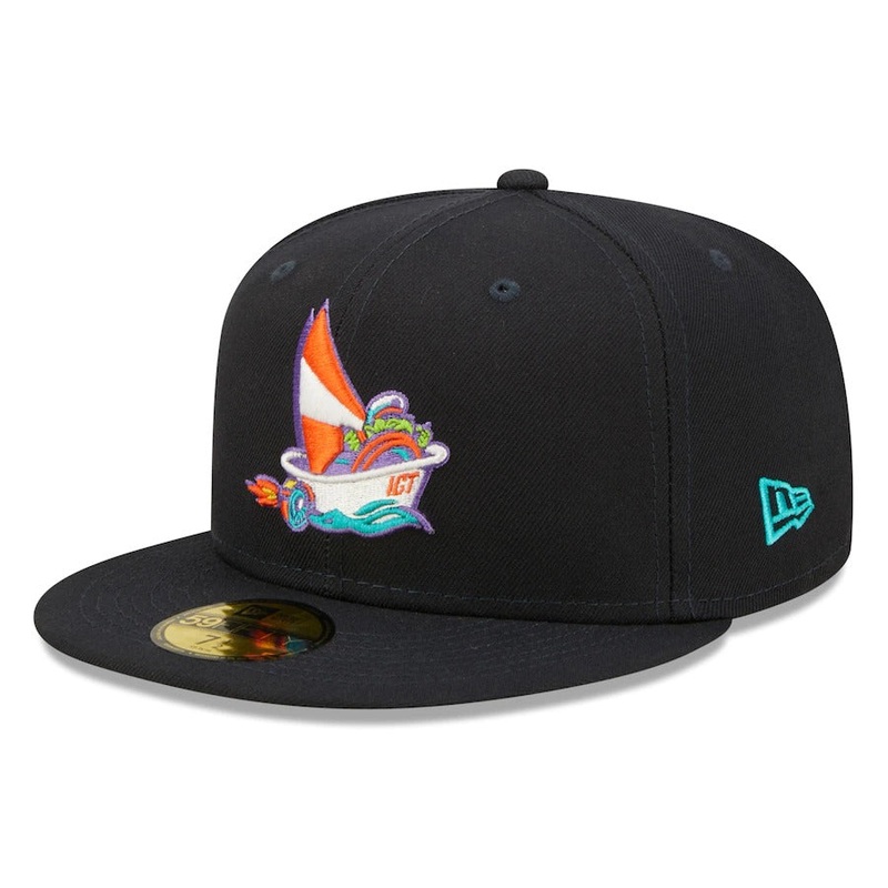 New Era Wichita Wind Surge Navy Theme Night 59FIFTY Fitted Hat