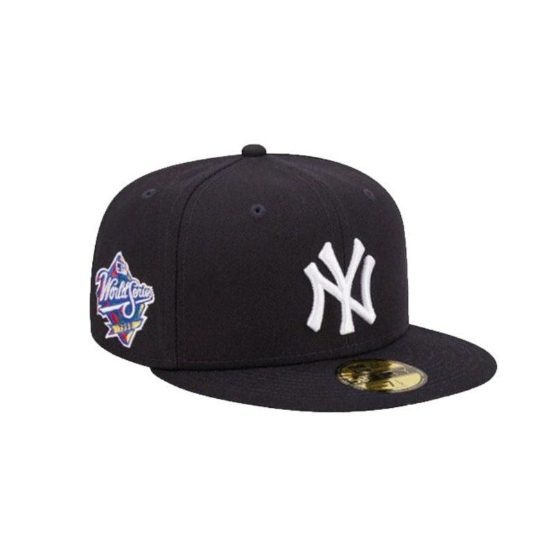 New York Yankees 5950 WS 1998 Pink Brim – Navy
