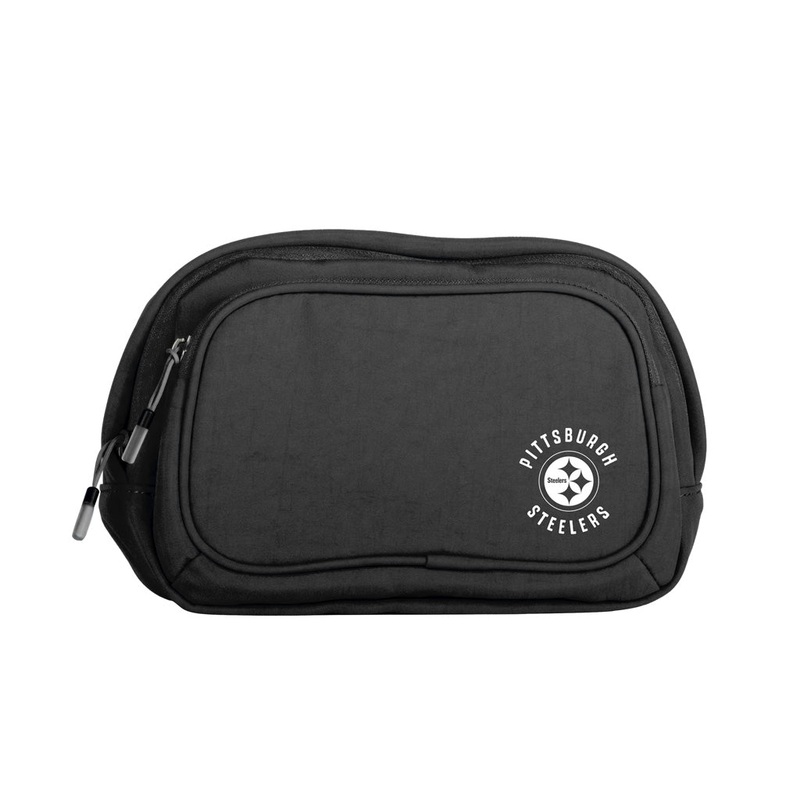 NFL Pittsburgh Steelers Logo Brands Everyday Belt Bag – Black