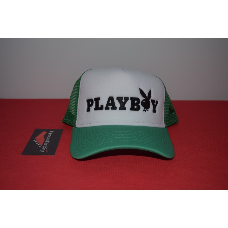Playboy X New Era Green Mesh Snapback 9Forty